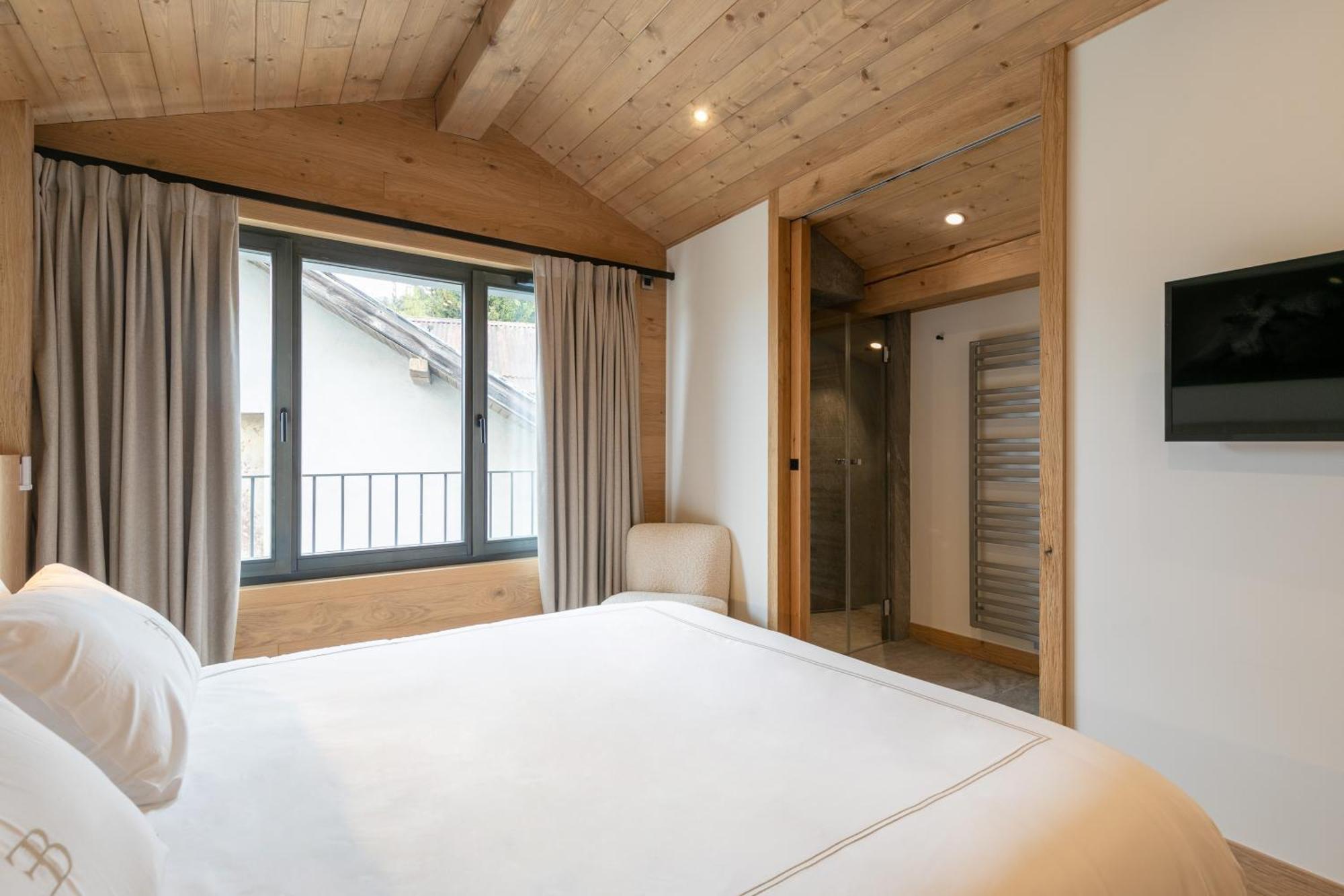 Ecrin Blanc - Appartement Haut De Gamme - Balcon Avec Vue - Centre De Megeve Exterior photo